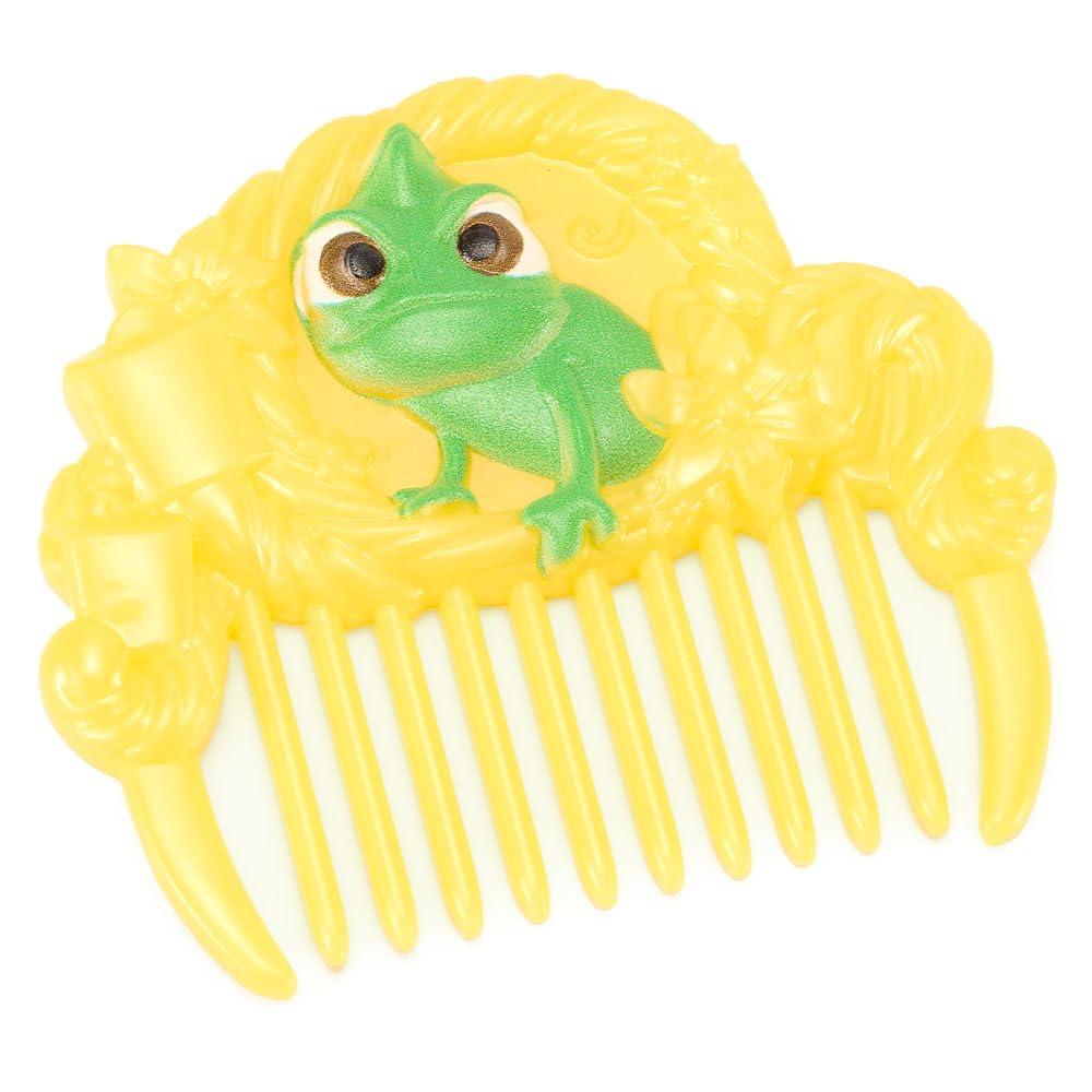 Disney Store Rapunzel hair comb with Pascal handle for styling