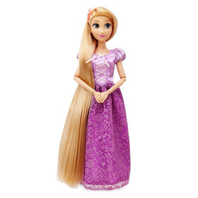 Disney Store Rapunzel lace-up bodice detail enhances authentic look.