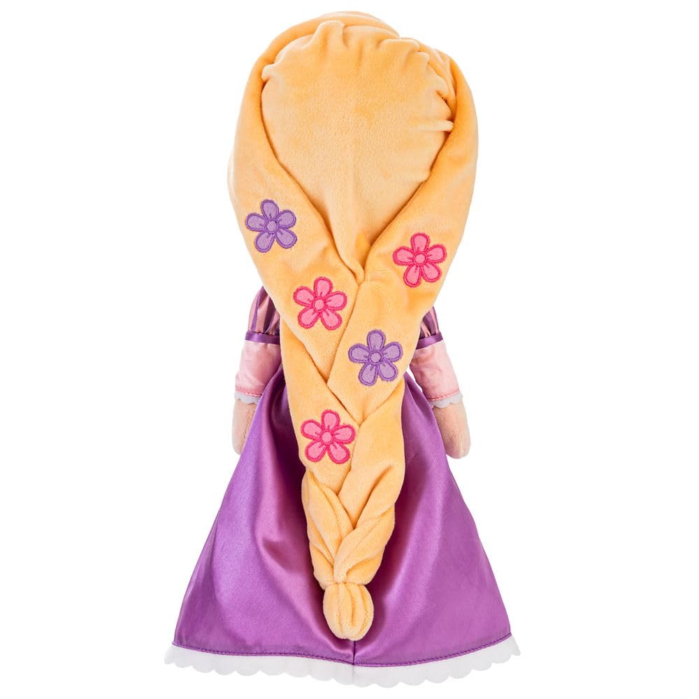 Tangled-inspired Disney Rapunzel plush inviting imaginative adventures and bedtime cuddles