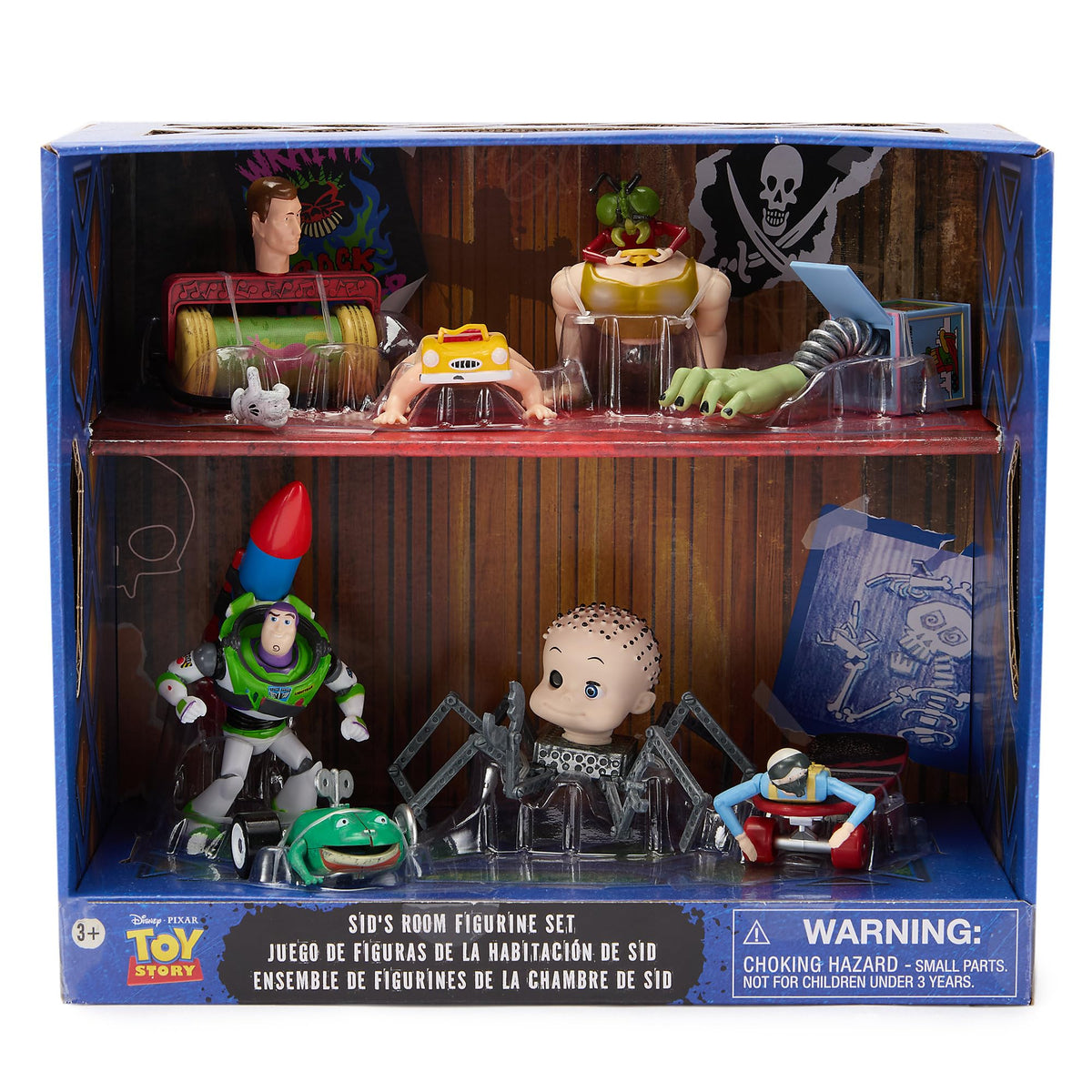 Disney Store Sid's Room Buzz-Big-One figure—unconventional Toy Story collectible.