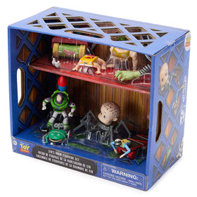 Disney Store Sid's Room Jingle Joe figure—unique shelf centerpiece for fans.