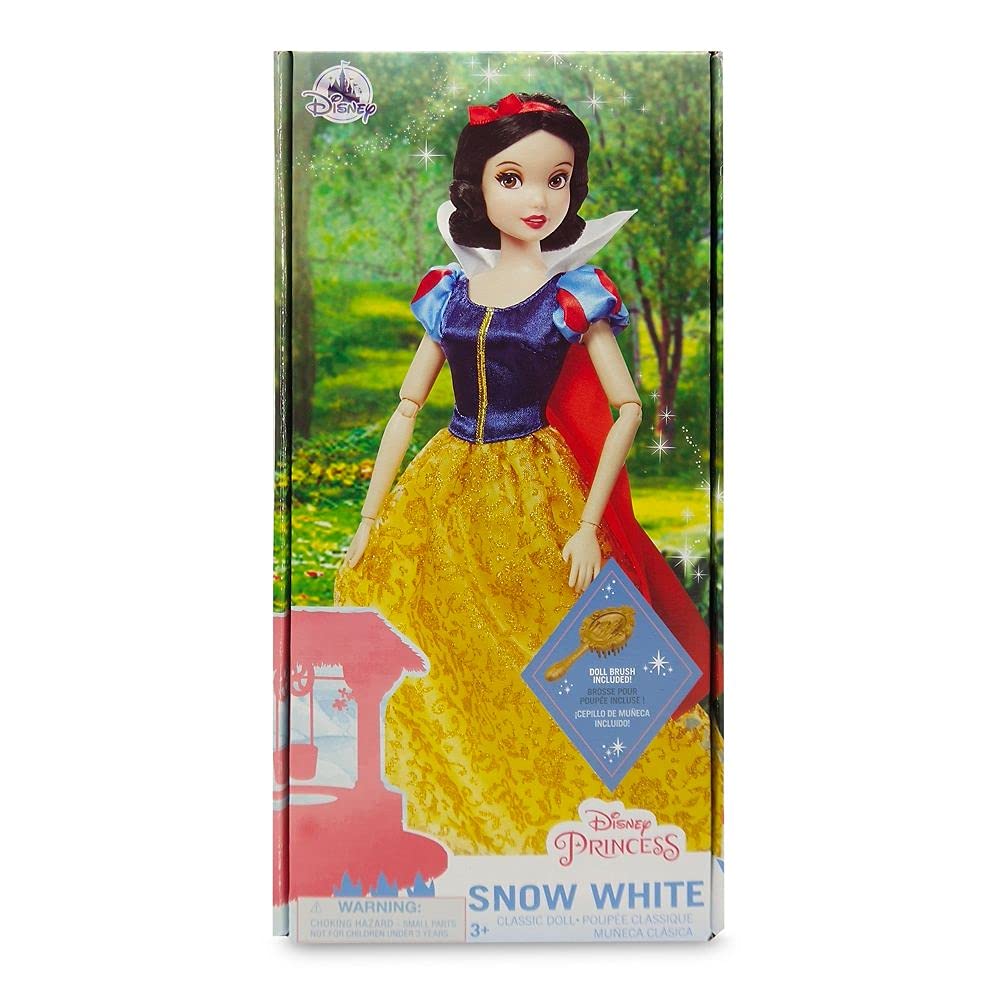 Gift-ready Disney Store Snow White doll for birthdays and celebrations.
