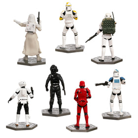 Disney Store Stormtrooper 501st Clone Trooper figure ideal for shelf display.