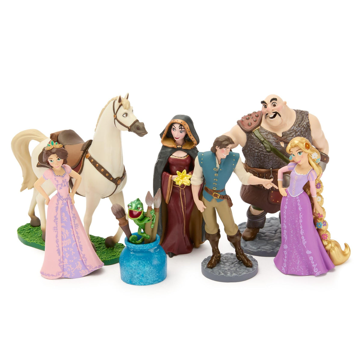 Disney Store Tangled figure: Mother Gothel creates dramatic scenes and display appeal.