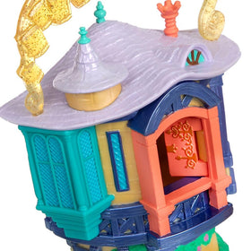 Disney Store translucent glitter carry handle enables portable play
