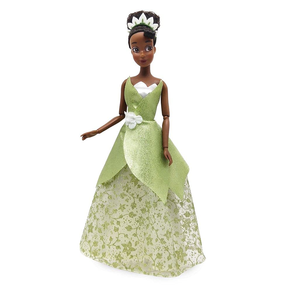 Disney Store Tiana doll is fully poseable for dynamic storytelling.