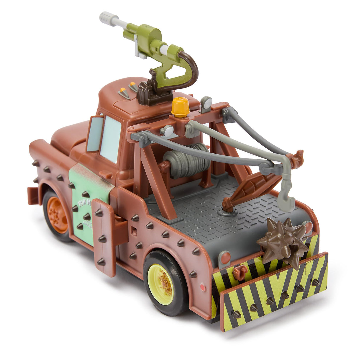 Disney Store Tow Mater RC car remote controller image emphasizes easy 2.4GHz control.