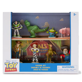 Disney Store Toy Story double-tier display box enhances collection display and décor.