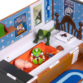 Rex, RC, and Hamm figures ready for adventures
