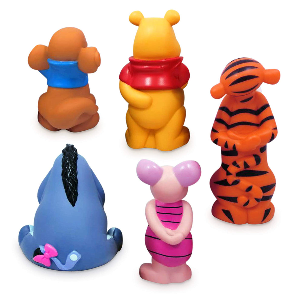 Disney Store Winnie the Pooh Eeyore figure bath toy invites sensory play