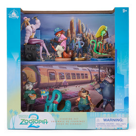 Disney Store Zootopia 2 eight-figure set suitable for gifts and cake toppers