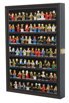 DisplayGifts capacity of 80 minifigures keeps collection organized.