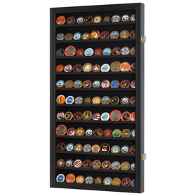 DisplayGifts 11-row design keeps 88 standard coins organized and visible.