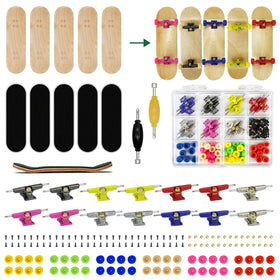 DisplayMore premium wooden fingerboard deck with classic 30x100mm profile and maple veneer.