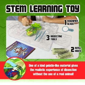 Dissect It 14-page instructions guide step-by-step anatomy activities.