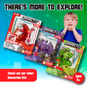 Dissect-It Mega Lab learning guide offers step-by-step instructions for guided discovery.