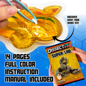 Dissect It rattlesnake gel refills allow two additional dissections.