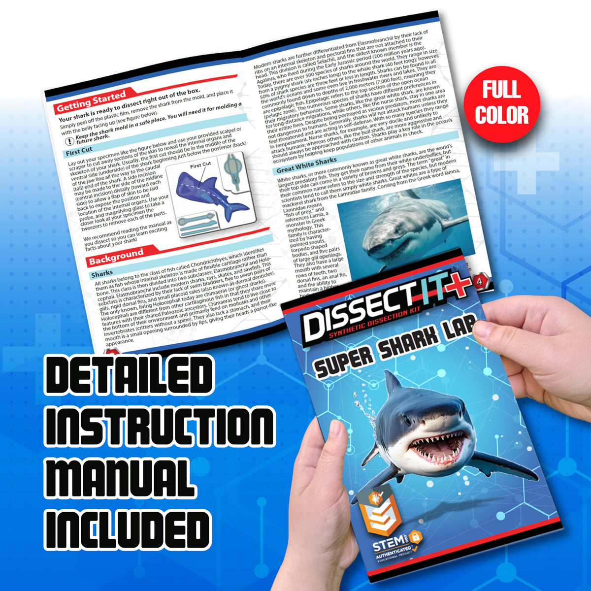 Dissect-It Super Shark Lab gel refill for repeated dissections.
