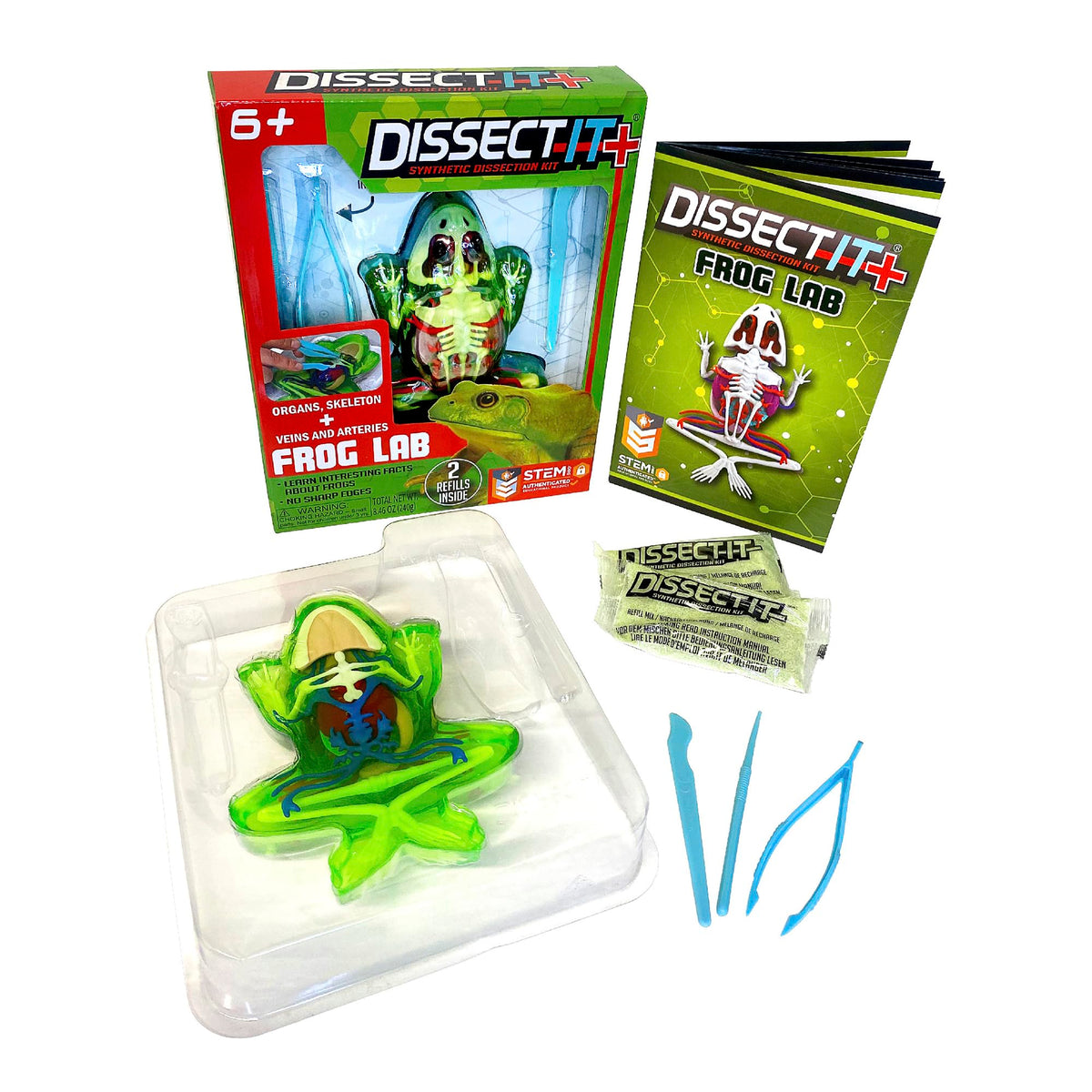 Dissect-It frog-dissection-kit-model enables safe, hands-on anatomy exploration at home.
