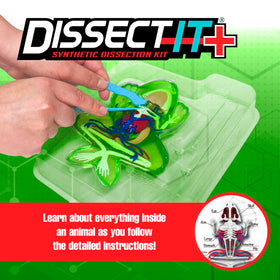 Dissect-It plastic-dissecting-tools offer safe, ergonomic handling during practice.