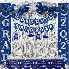 Distasio Class of 2026 banner creates a bold graduation backdrop for photos.