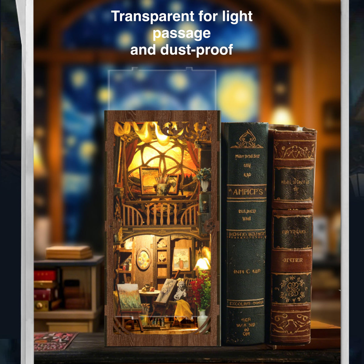 Ditila Light up feature brightens reading corners and nightstands
