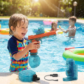 DITOON Dreamplay motorized pump delivering continuous water streams.