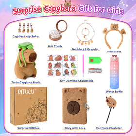 Ditucu Capybara Water Bottle 750ml: durable hydration on adventures.