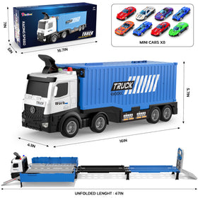Diuerma eight-pack die-cast race cars ready for fast friendly racing.