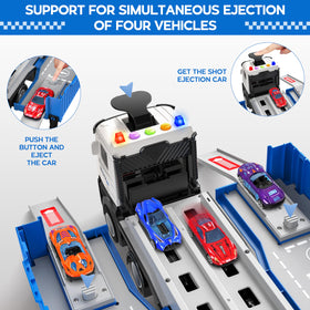 Diuerma catapult track competition function enables quick launch races.