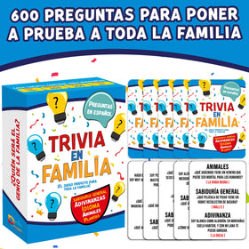 DiVU Games Educational Trivia Cards ideal for home learning and language practice.