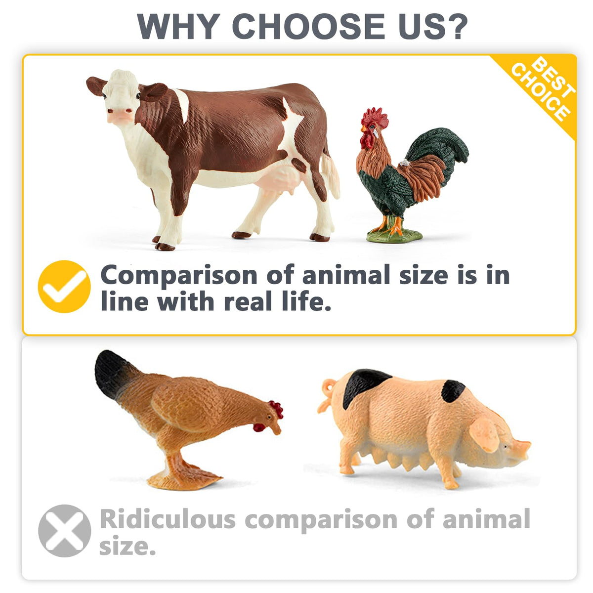 Divwa farm animal toy chicken figure for nurturing pretend coop scenes.