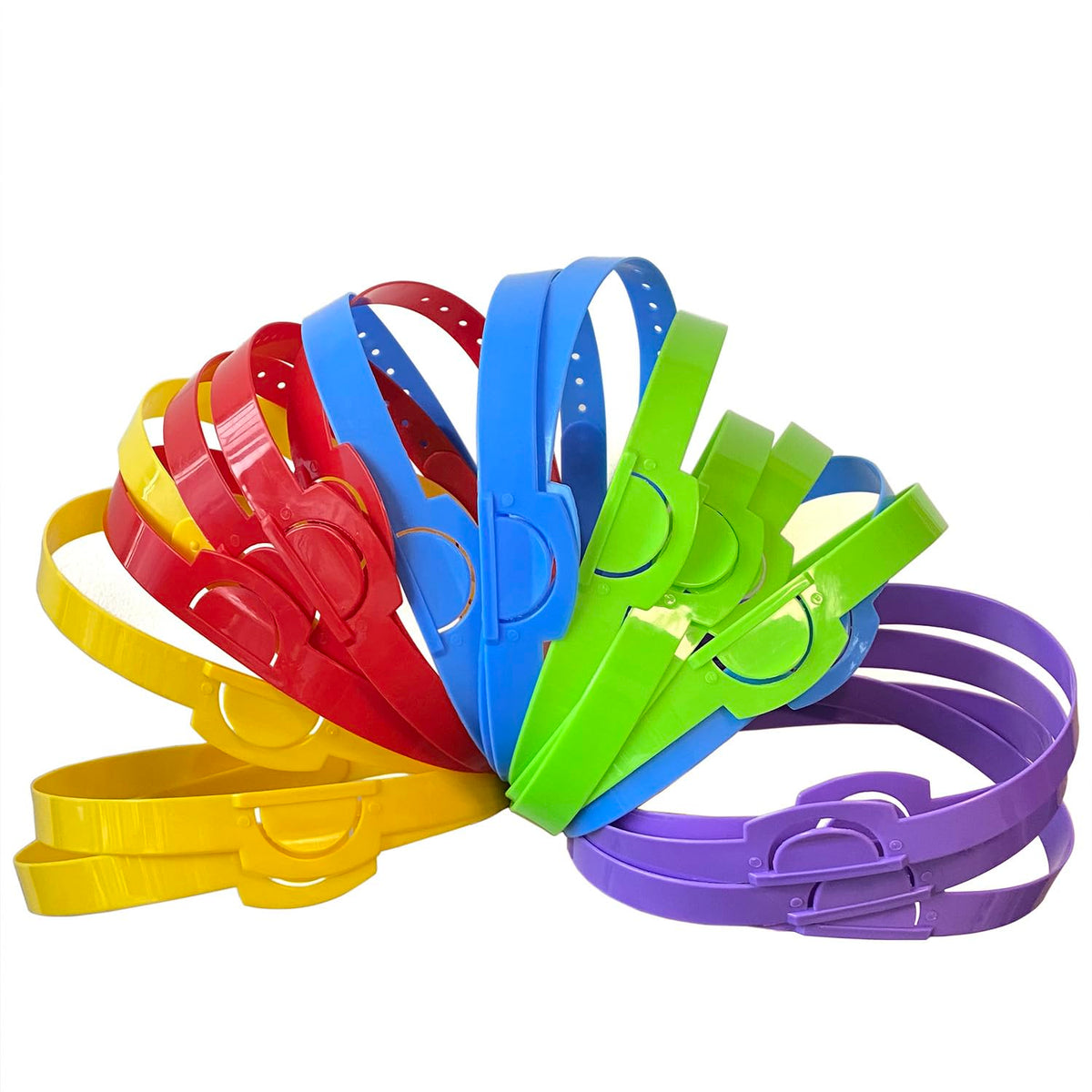 Diycoming 20pcs adjustable headbands ready for classroom or family games.