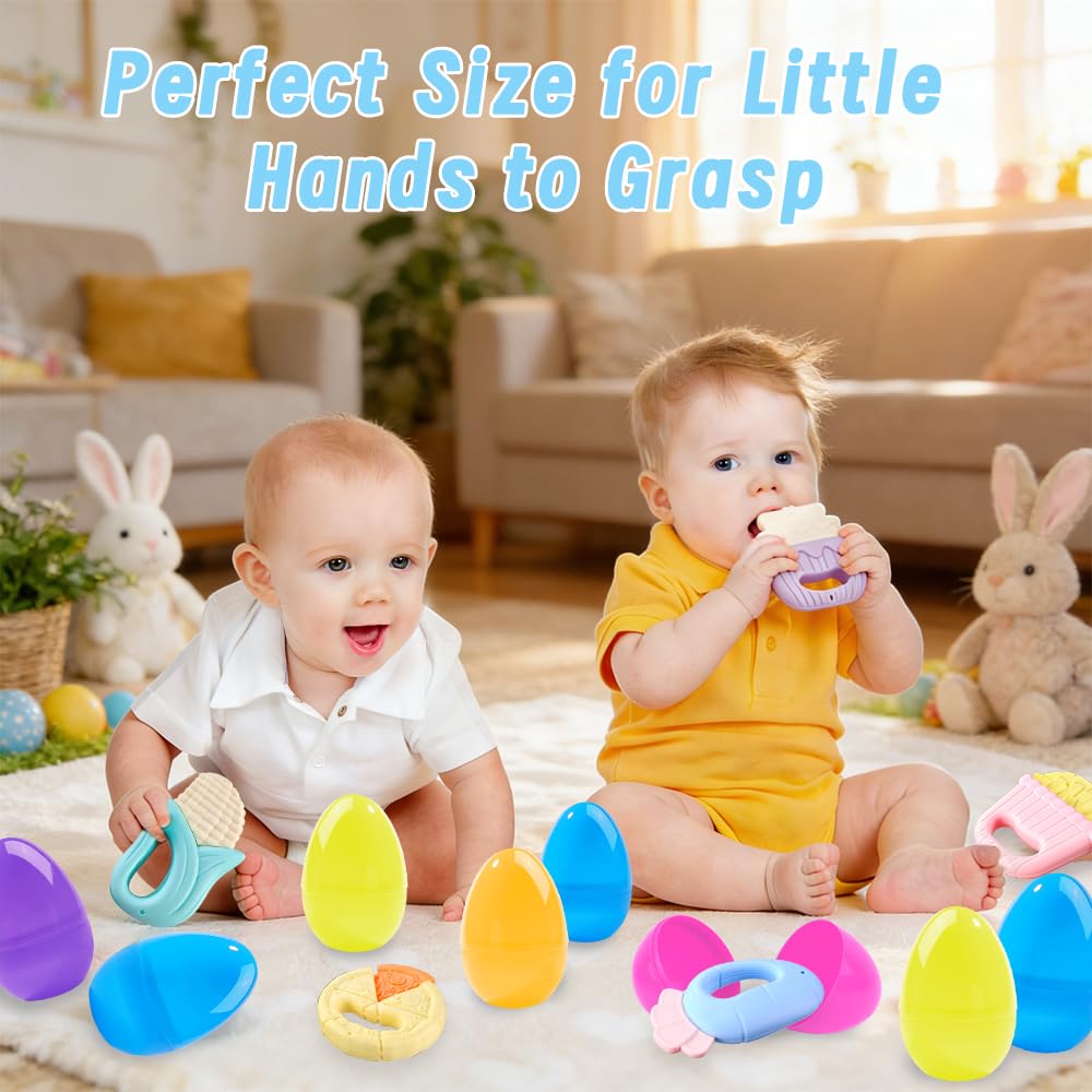DIYDEC multi-sensory Easter eggs with bright colors and textures.