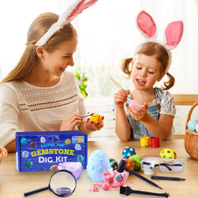 DIYDEC gemstone magnifier enhances details during excavation and learning.