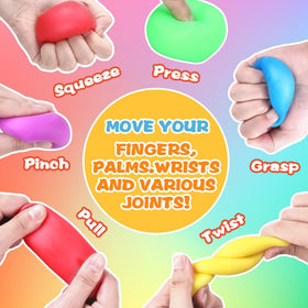 DIYDEC stress cubes close-up reveal thick outer skin and satisfying tactile feedback.