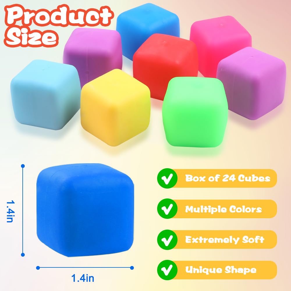 DIYDEC hand squeezing a color cube demonstrates portable stress relief on the go.