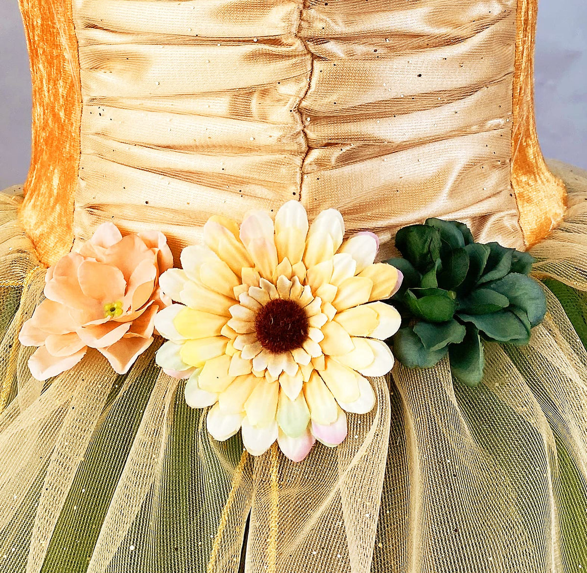 DJDLPARTY Fairy wings attached back for easy costume wear