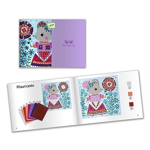 DJECO Lovely Pets step-by-step booklet explains simple, kid-friendly instructions.