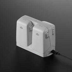 DJI Flip Parallel Charging Hub in use with batteries ready for field work.
