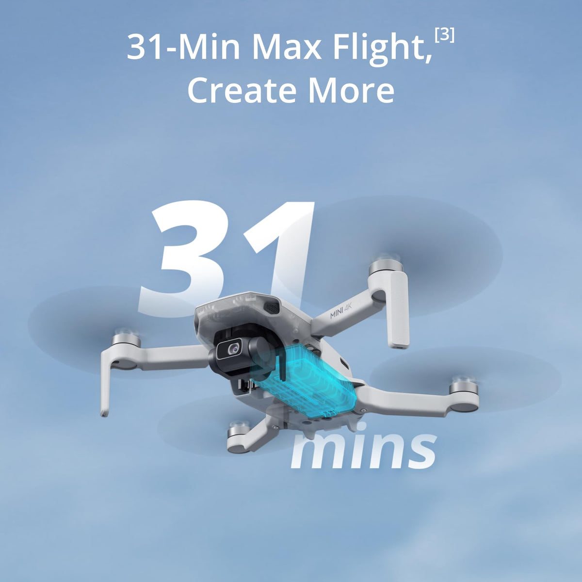 DJI Mini 4K demonstrates wind resistance for stable flights.