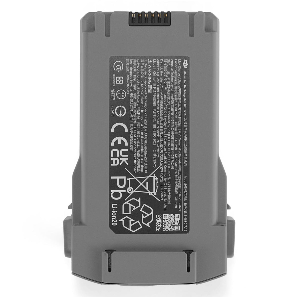 DJI Mini 5 Pro battery compatible with Mini 5 Pro for flexible setup