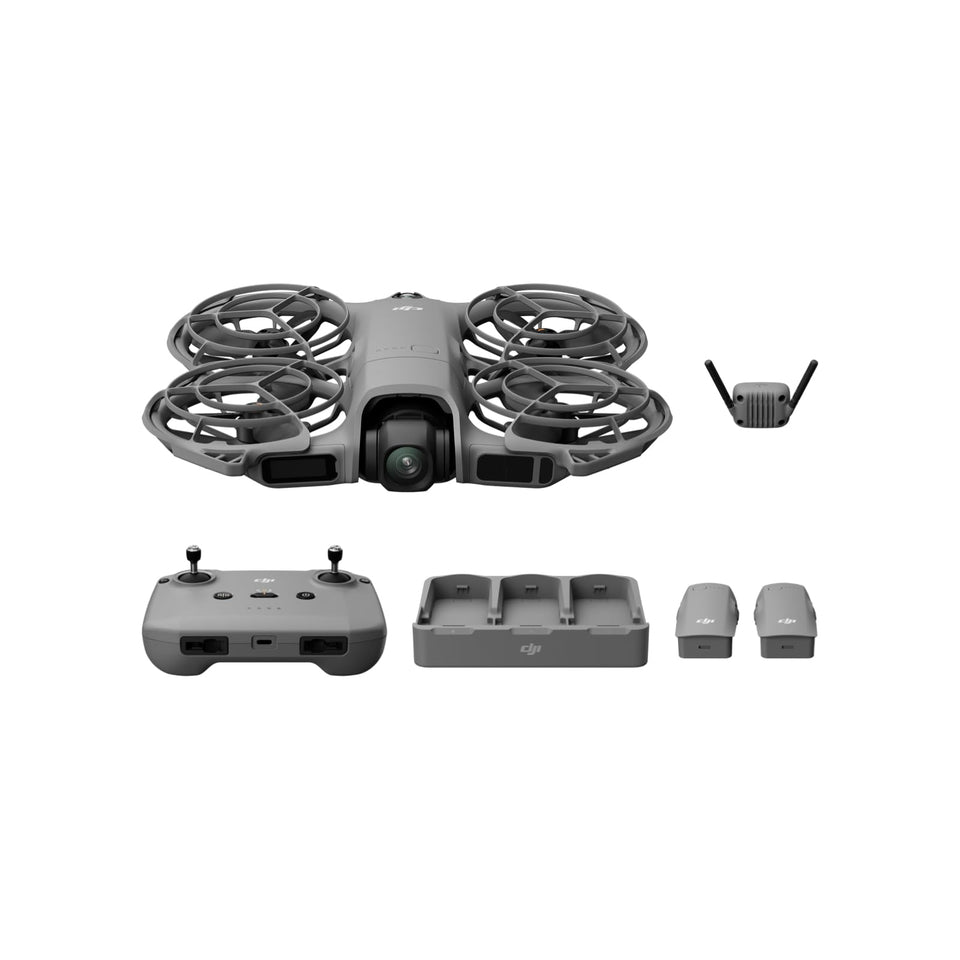 DJI Neo 2 in flight with portable design for on-the-go shoots