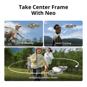 DJI Neo 4K-stabilized video captures crisp outdoor scenes.