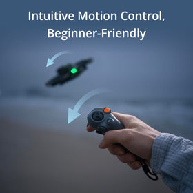 DJI RC Motion 3 AR cursor enables quick menu navigation on Goggles 3 screen.