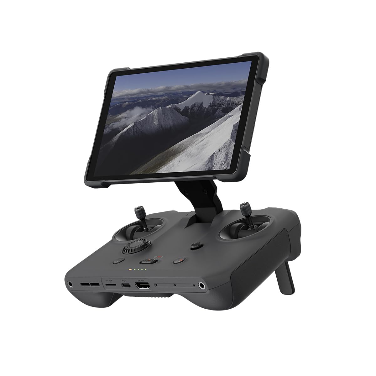 DJI RC Pro 2 O4 transmission provides reliable long-range video.