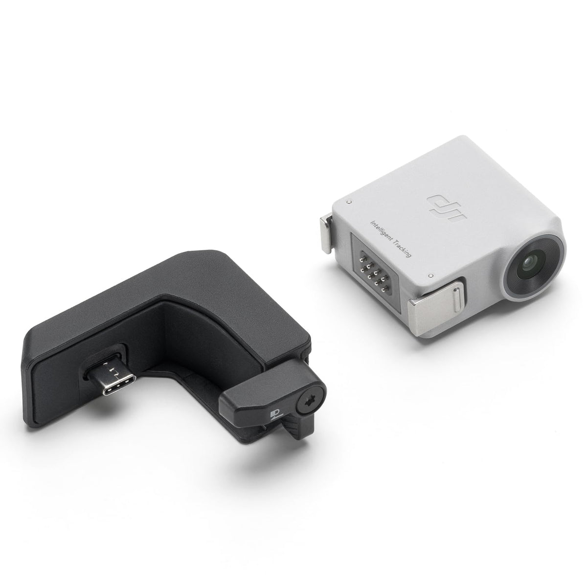 DJI RS Intelligent Tracking Module with magnetic quick-release for fast mounting.