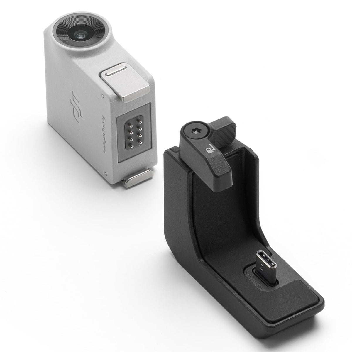 DJI RS Intelligent Tracking Module enables orbit and follow shots with smooth motion.