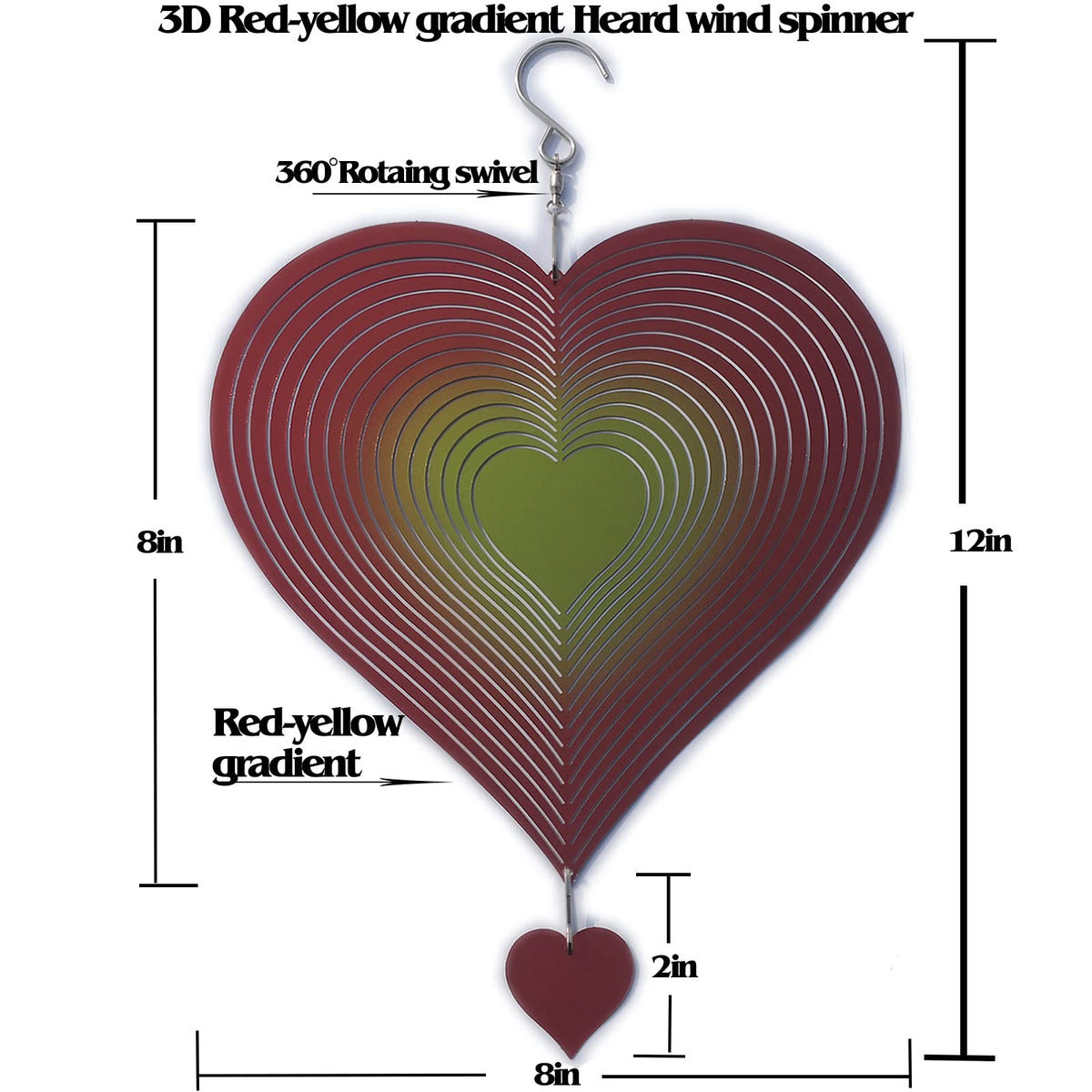 DJUAN gift wind spinner ideal for birthdays, weddings, anniversaries.