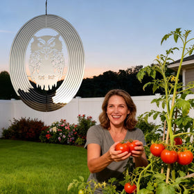 DJUAN versatile outdoor deterrent patio trees suitable for patios and fruit trees.